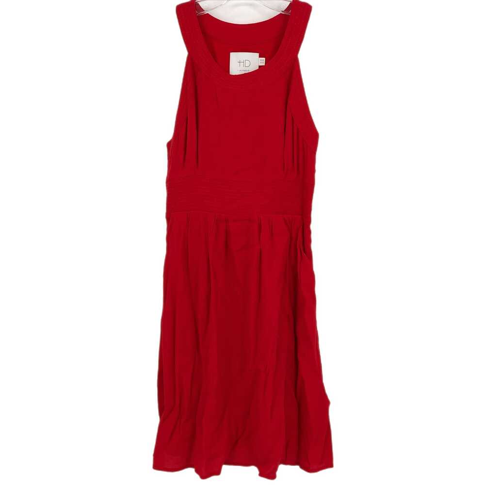 HD in Paris Red Mini Dress Halter Sleeveless Short | Womens 2P